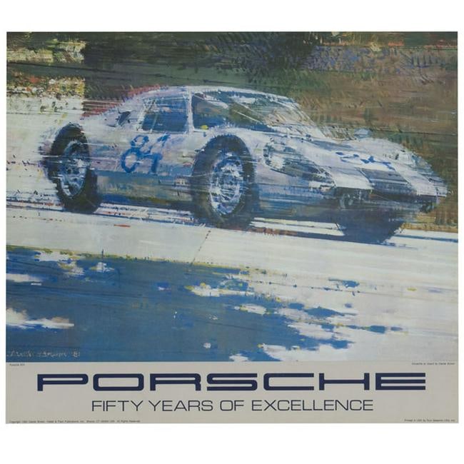 â€œPorsche, Fifty Years of Excellence, Porsche 904â€, A lithograph (1 of 1)