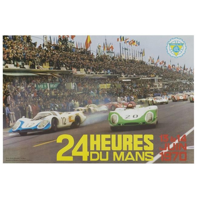 24 Heures du Mans, 1970 rare poster (1 of 1)