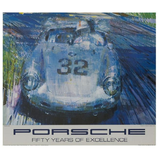â€œPorsche 904 Fifty Years of Excellence, Porscheâ€, A lithograph (1 of 1)