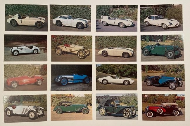 Briggs Cunningham Auto Museum Full Postcard Set - 3