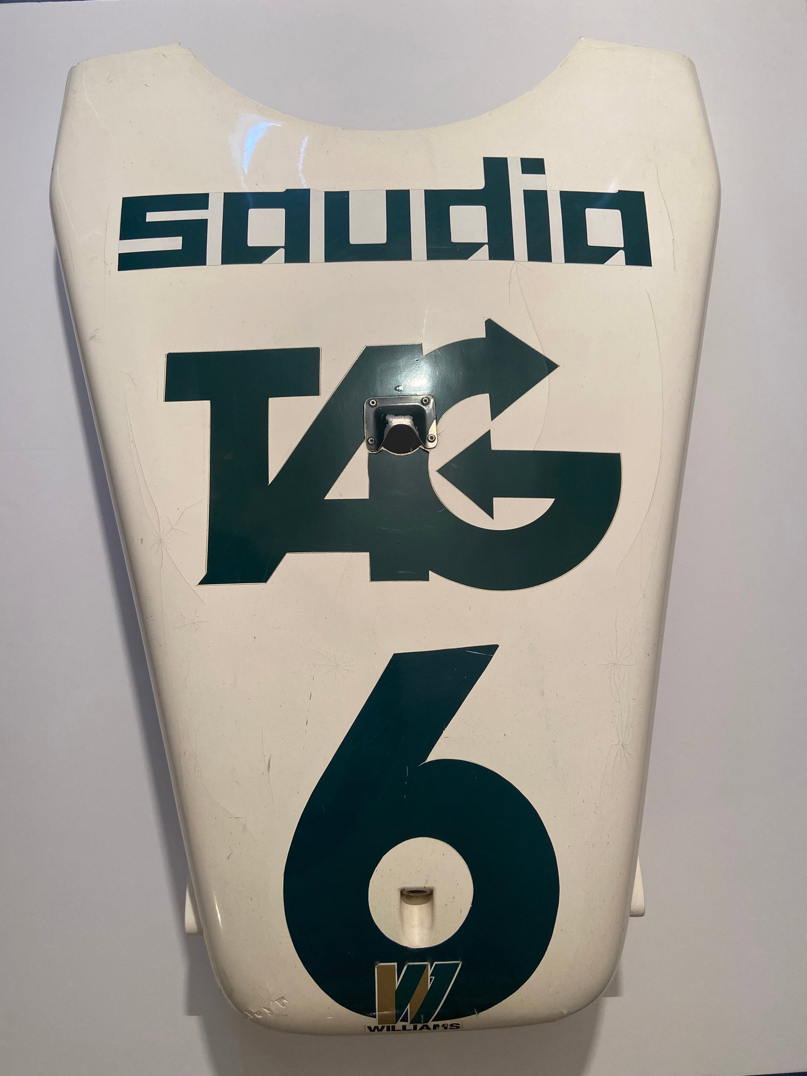 Keke Rosberg Saudia Tag Long Beach Grand Prix Williams Formula One Nose (1 of 12)