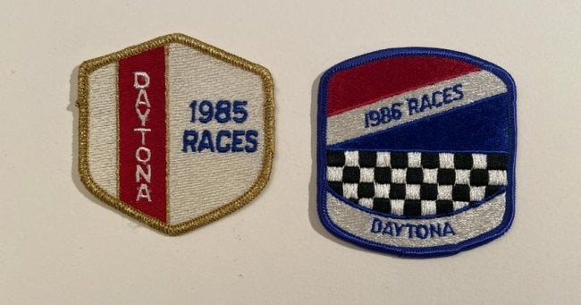 Daytona Race Patches, 1985 1986 (1 of 1)