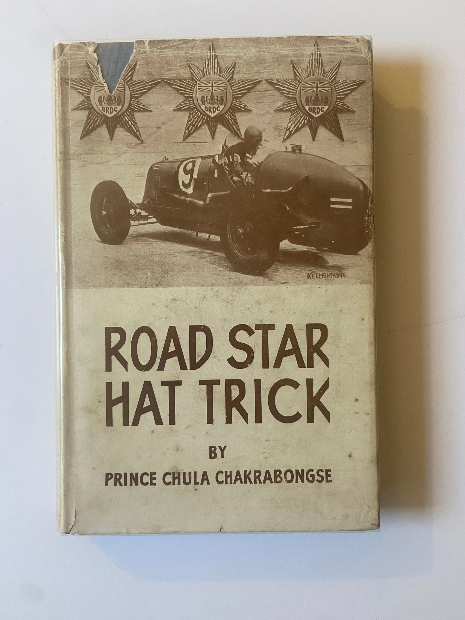 Road Star Hat Trick Price Bira Thailand Delahaye BRM Formula One Signed 1949 (1 of 3)