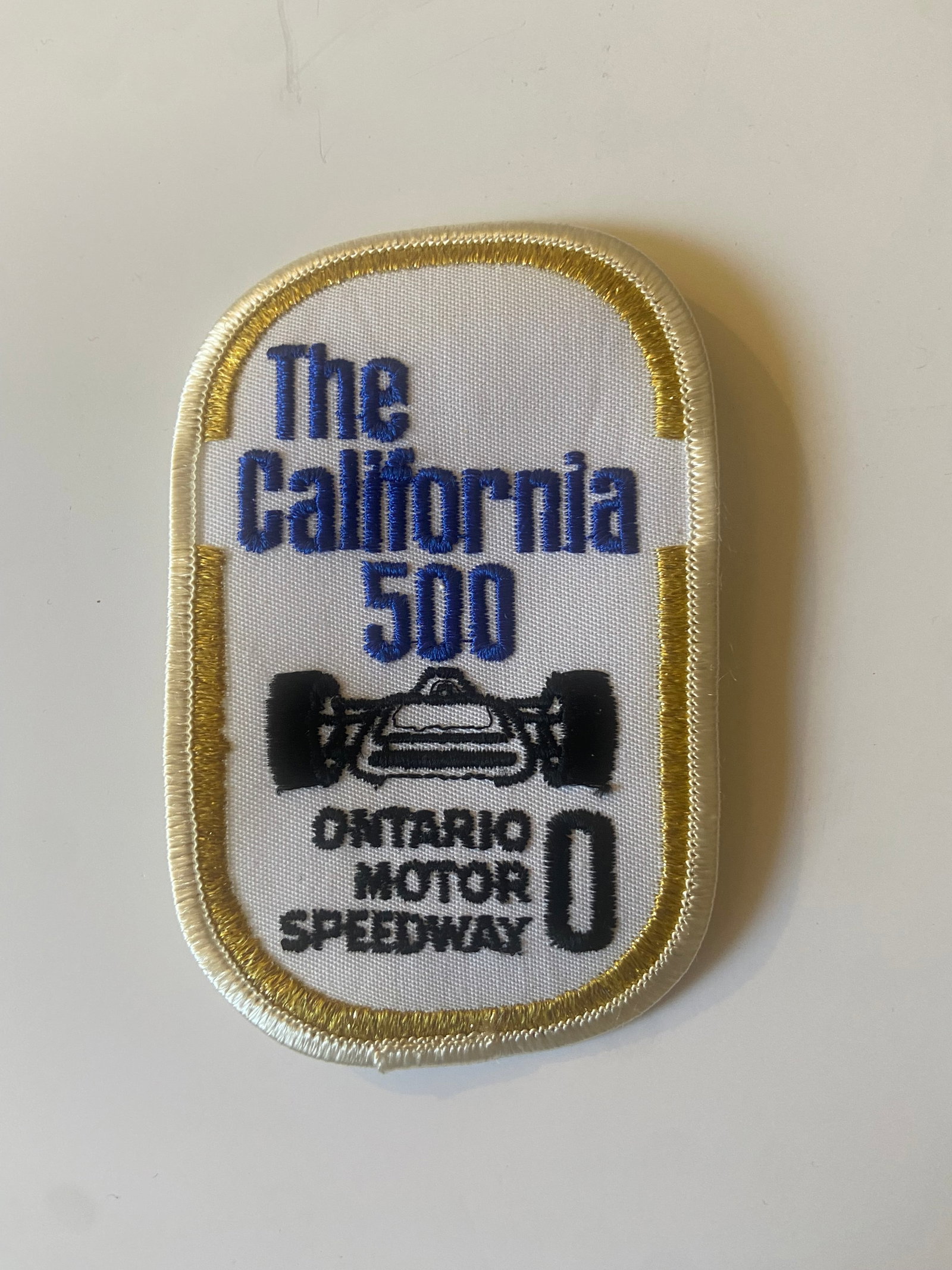 Original Ontario Motor Speedway, NOS Patch Perfect Condition Never Used: Original Ontario Motor Speedway, NOS Patch Perfect Condition Never Used