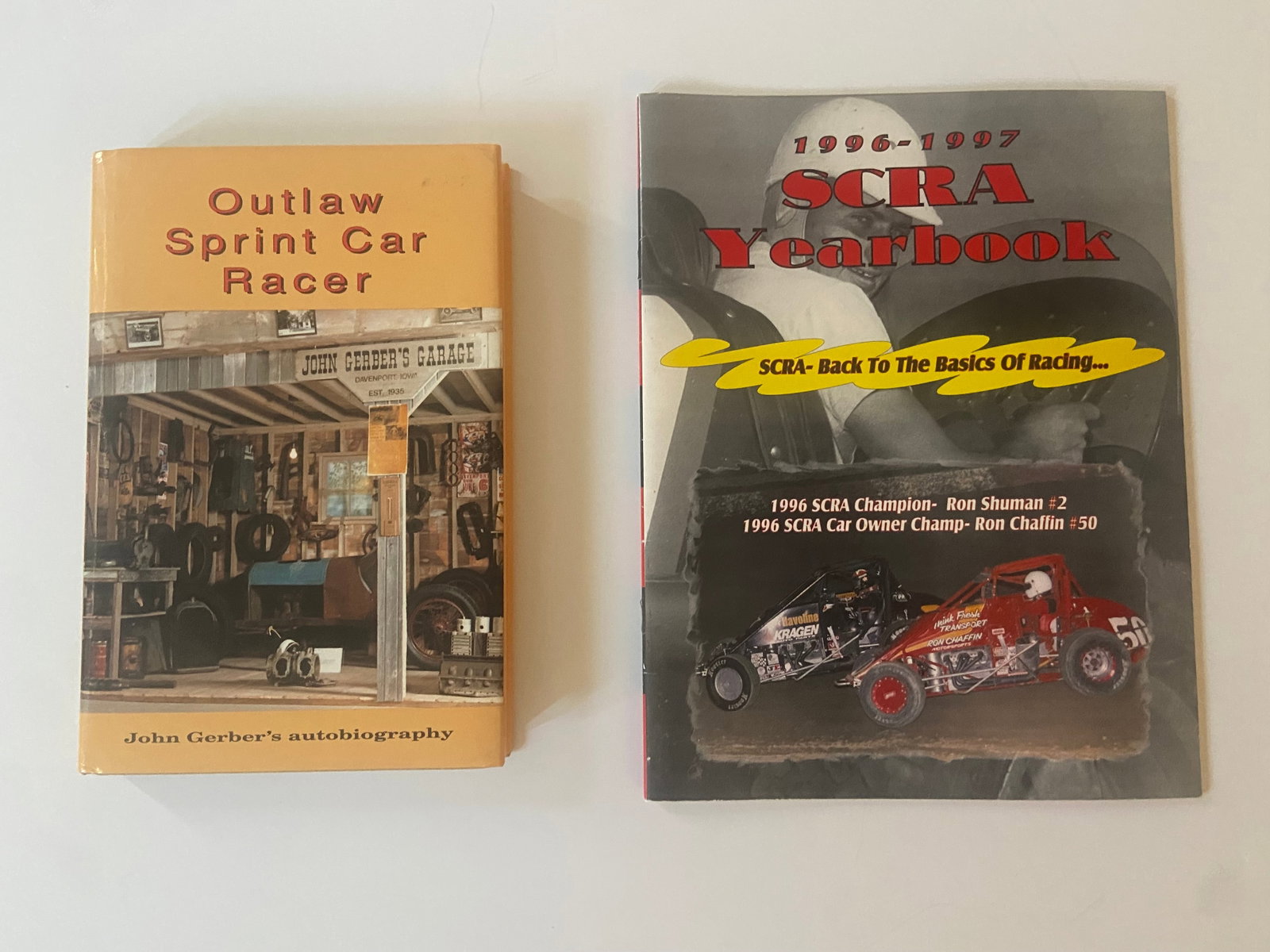 Outlaw Sprint Car racer and SCRA Yearbook Midgets Books: Outlaw Sprint Car racer and SCRA Yearbook Midgets two books