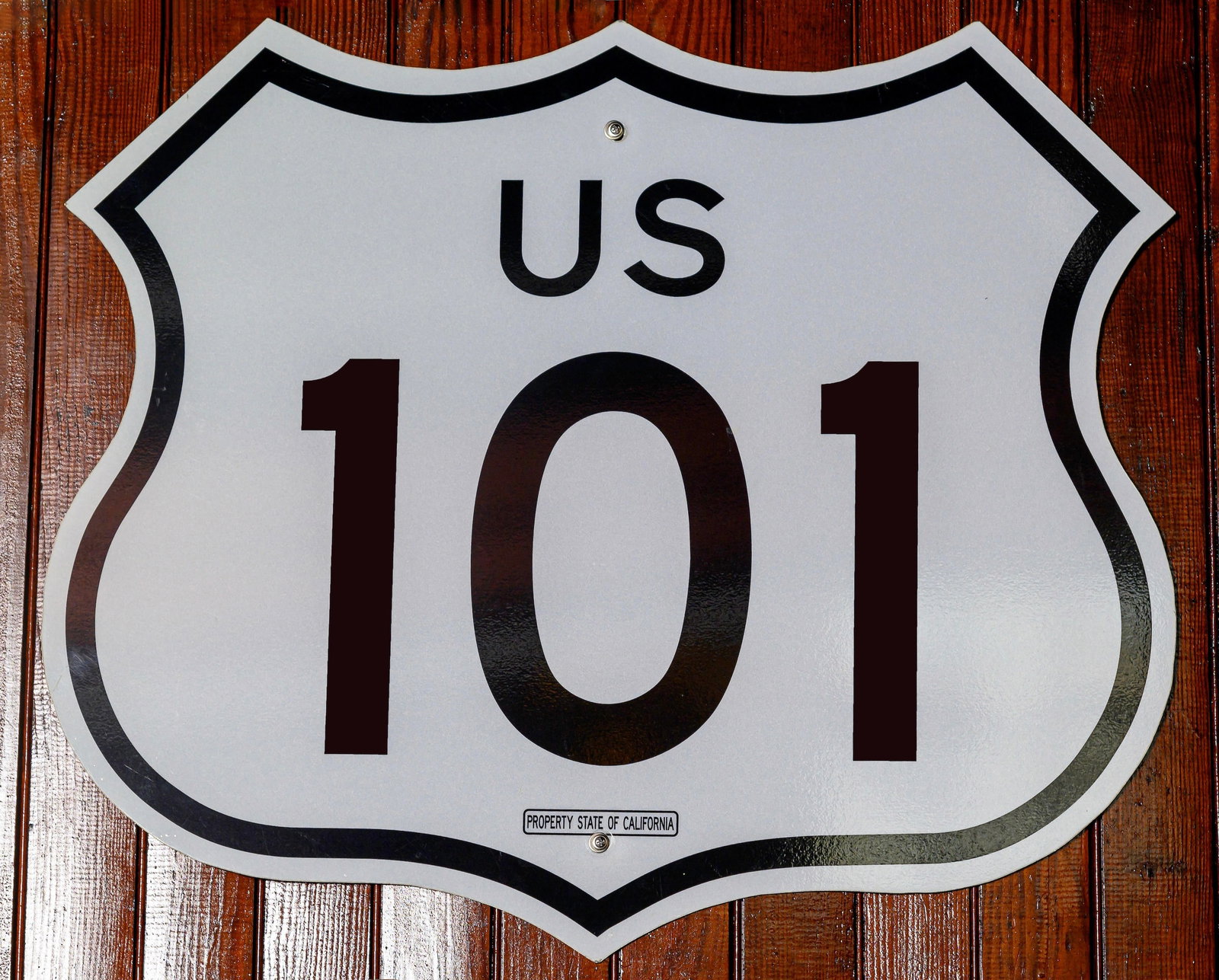 Historic US 101 Road sign (1 of 1)