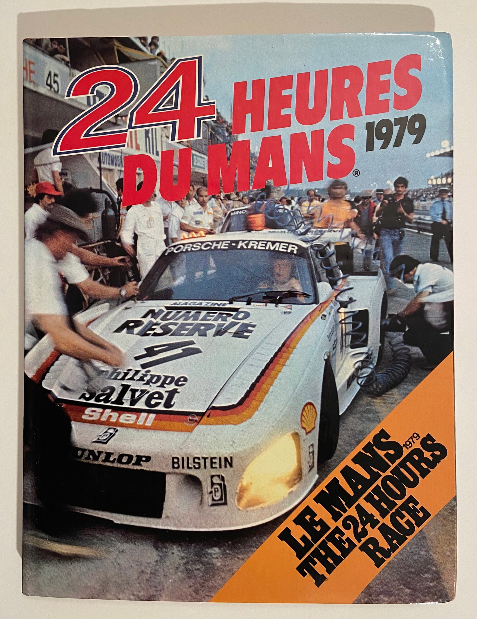 Porsche Ferrari 24 Heures de Mans 24 hour of Le Mans 1979 Yearbook Hardbound with Dust Jacket (1 of 1)