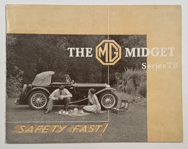The MG Midget Series TB Factory Brochure (1 of 5)