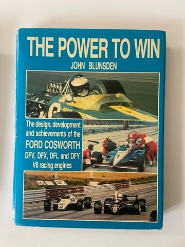 Formula One Indy 500 Ford Cosworth Racing Car Book by Blunsden (1 of 3)