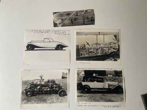 Rolls Royce Custom Coachbuilt Photos from tthe Joe Opalka Collection, 1980s: Rolls Royce Custom Coachbuilt Photos from the Joe Opalka Collection, 1980s, Most photos all 8 x 10 inches with hand written notes 5