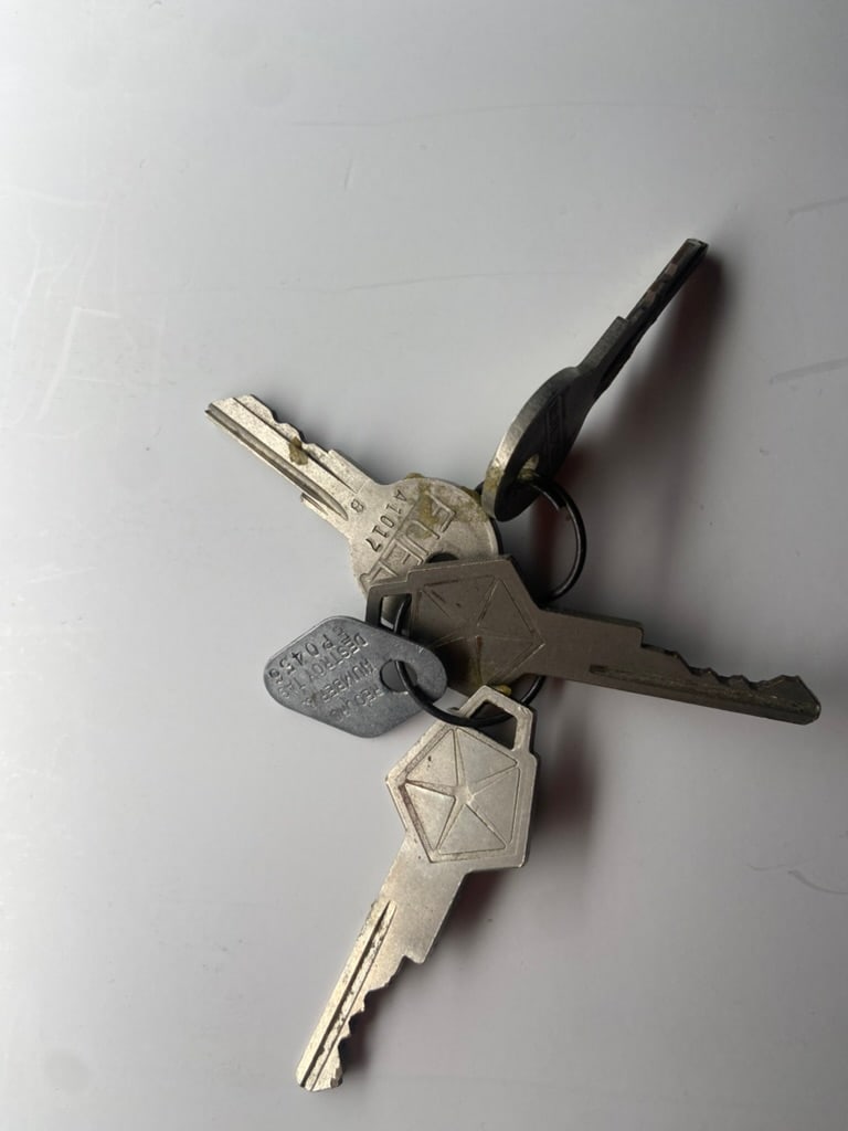 1960's Chrysler Dodge Keys Vintage (1 of 2)