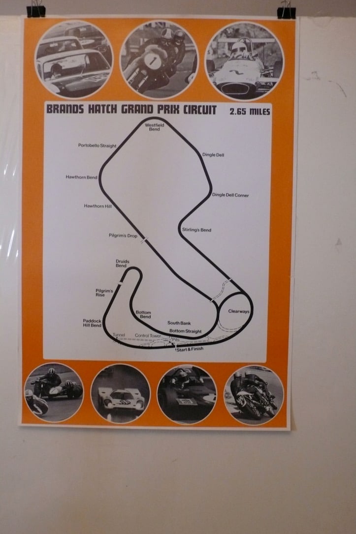 Moto GP, Porsche Formula One Brands Hatch Grand Prix Curcuit 1980 (1 of 1)