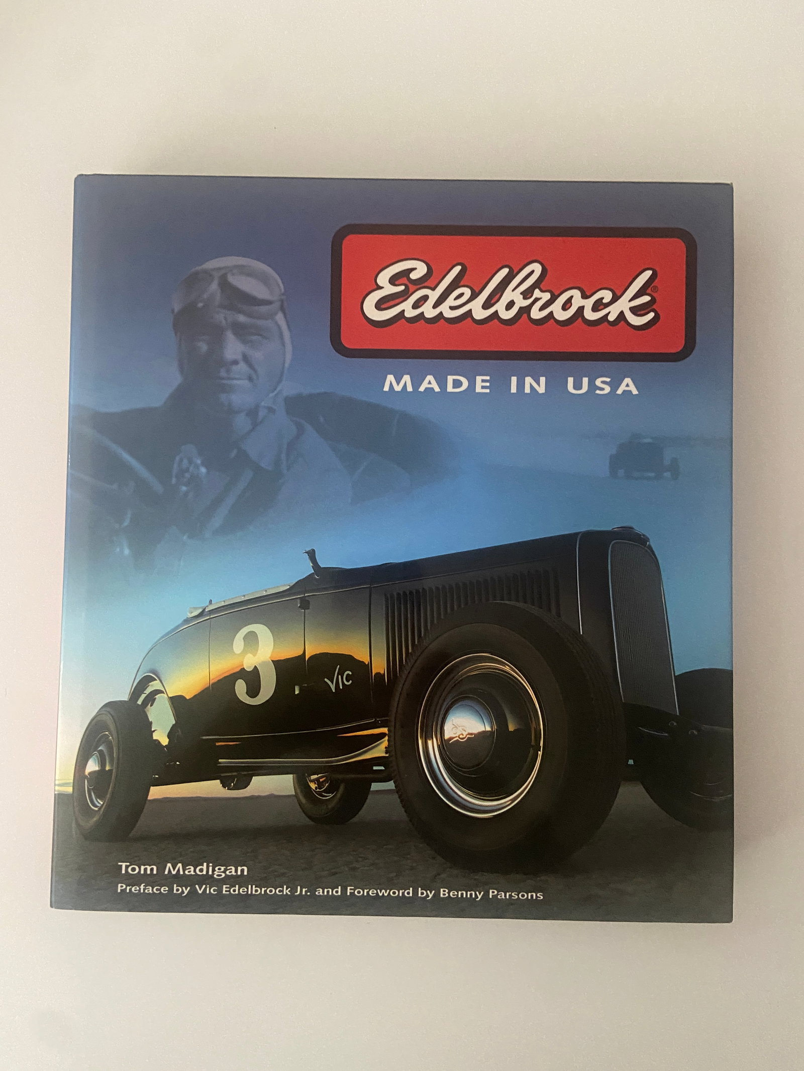 Edelbrock Made in the USA Hot Rod Book from event at the Edelbrock Musuem SIgnatures (1 of 3)