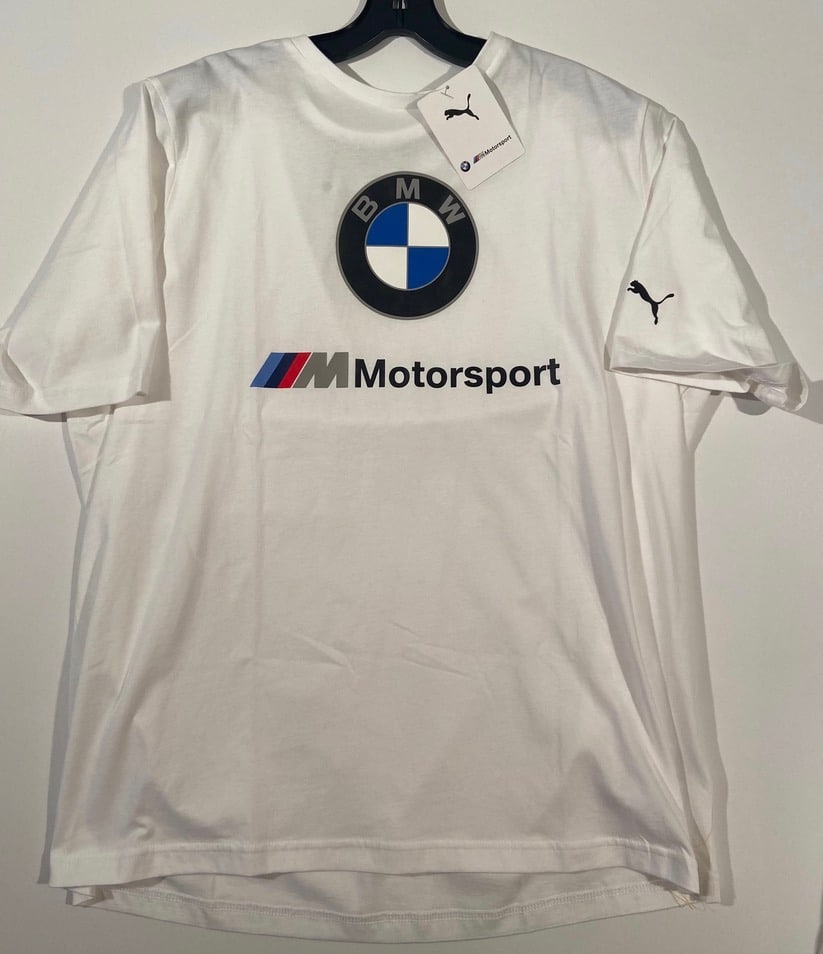 BMW Motorsport PUMA Licensed Shirt Never Worn, from Saks Fifth Avenue: BMW Motorsport PUMA Licensed Shirt Never Worn, from Saks Fifth Avenue, size Xtra Large