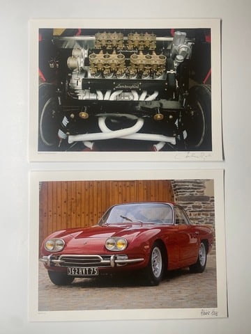 Two Lamborghini Photographic High Quality Prints by French Artist Alberic Haas (1 of 1)