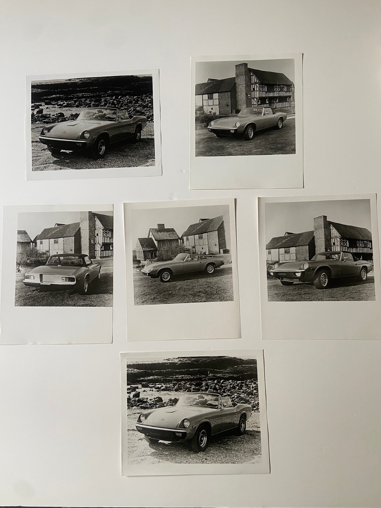 Jensen Healey Vintage Press PR Photographs Six all 8x 10 inches (1 of 1)