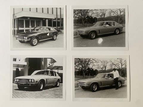 Jensen Interceptor Vintage Press PR Photographs Four all 8x 10 inches (1 of 2)