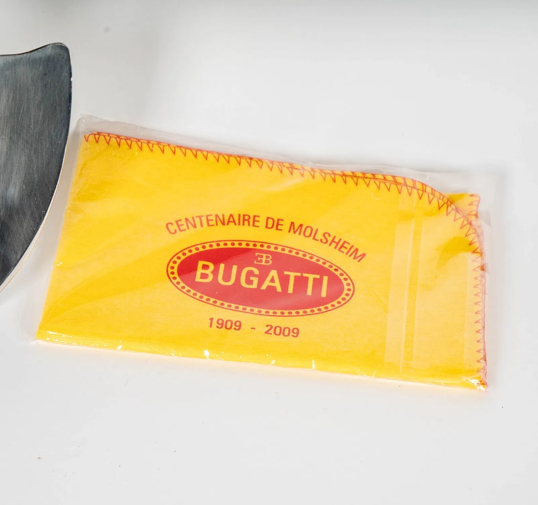 Centenaire de Molsheim Bugatti 1909-2009 Sealed Towel Peter Mullin (1 of 2)