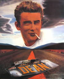 256: James Dean California Poster