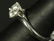"950" PLATINUM & DIAMOND ENGAGEMENT RING - 2