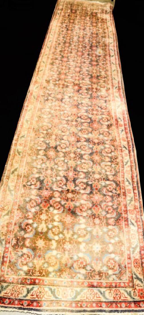 HAND KNOTTED HAMADAN RUNNER (1 of 5)