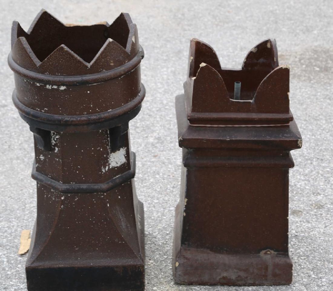 LOT OF TWO CHIMNEY CAPS (1 of 3)