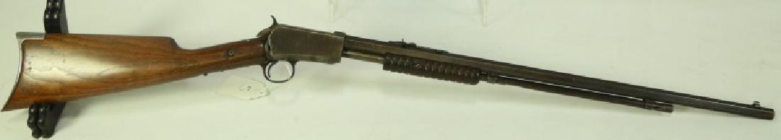 WINCHESTER 1890 .22 SHORT RIFLE: WINCHESTER 1890 .22 SHORT RIFLE (USED FIREARM) CALIBER: .22 SHORT SERIAL NUMBER: 249507
