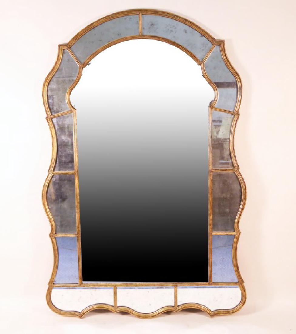 THIRTEEN UPPER & LOWER SURROUNDING BEVELED MIRROR (1 of 3)