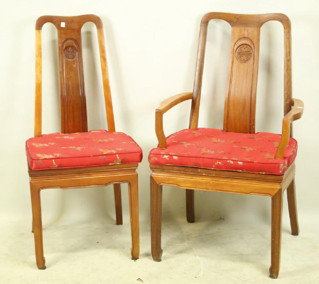 SET OF EIGHT CHINESE ROSEWOOD DINING CHAIRS (1 of 4)