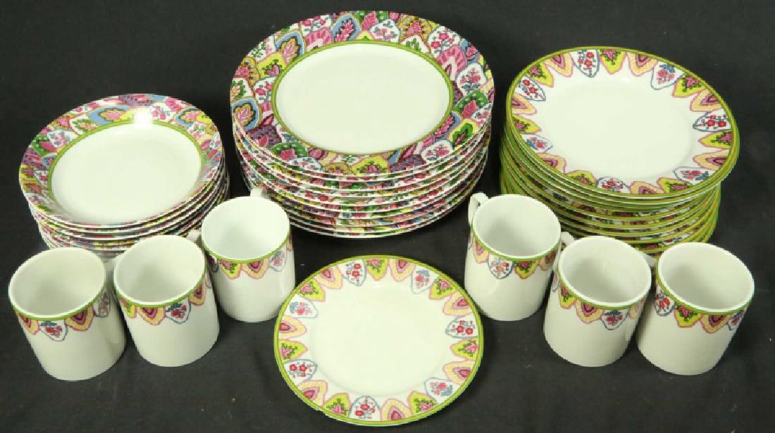 38 PIECE HILIPPE DESHOULIERES "PATRICK FREY" CHINA (1 of 3)
