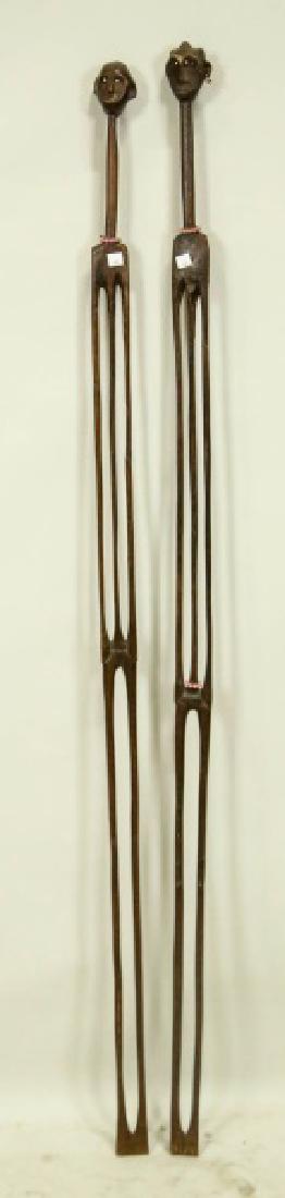 PAIR OF 20th CENTURY NYAMWEZI MALE STICK FIGURES (1 of 2)