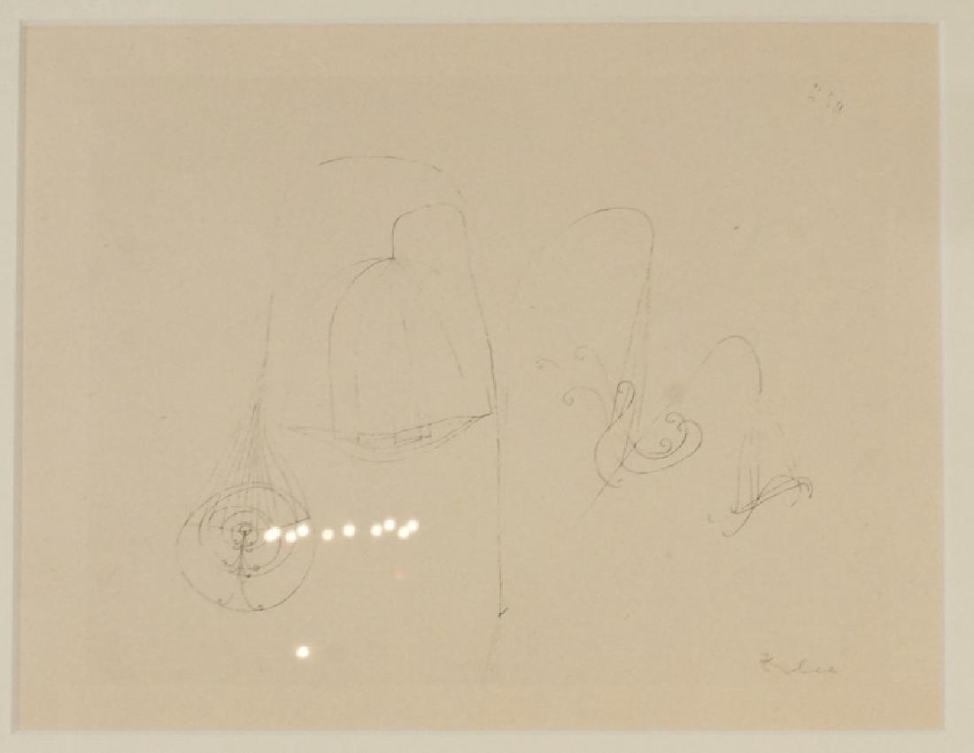 PAUL KLEE "ABSTRACT" ORIGINAL LITHOGRAPH, 1954 (1 of 5)