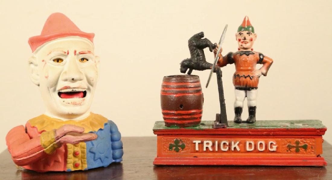 LOT OF TWO TOY PIGGY BANKS (1 of 3)