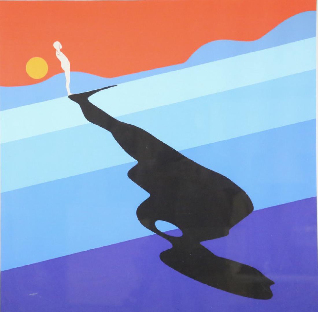 ERNEST TROVA "SAVE OUR PLANET SAVE OUR PEOPLE" LIT: ERNEST TROVA "SAVE OUR PLANET SAVE OUR PEOPLE" LITHOGRAPH. Height: 30 in. by Width: 30 in.