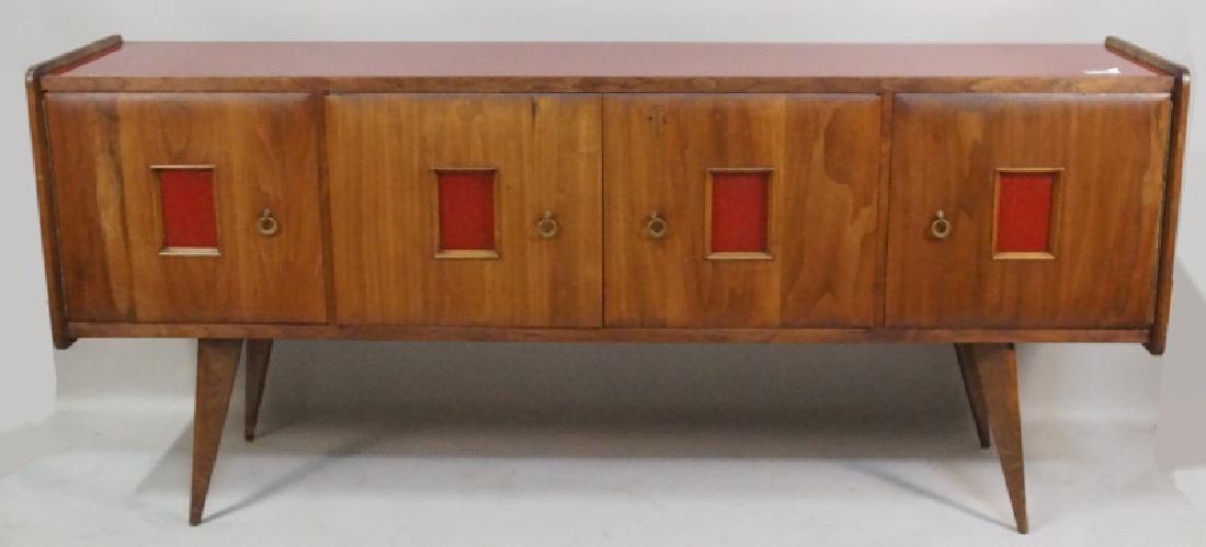 VINTAGE 1940'S MAHOGANY SIDEBOARD (1 of 2)