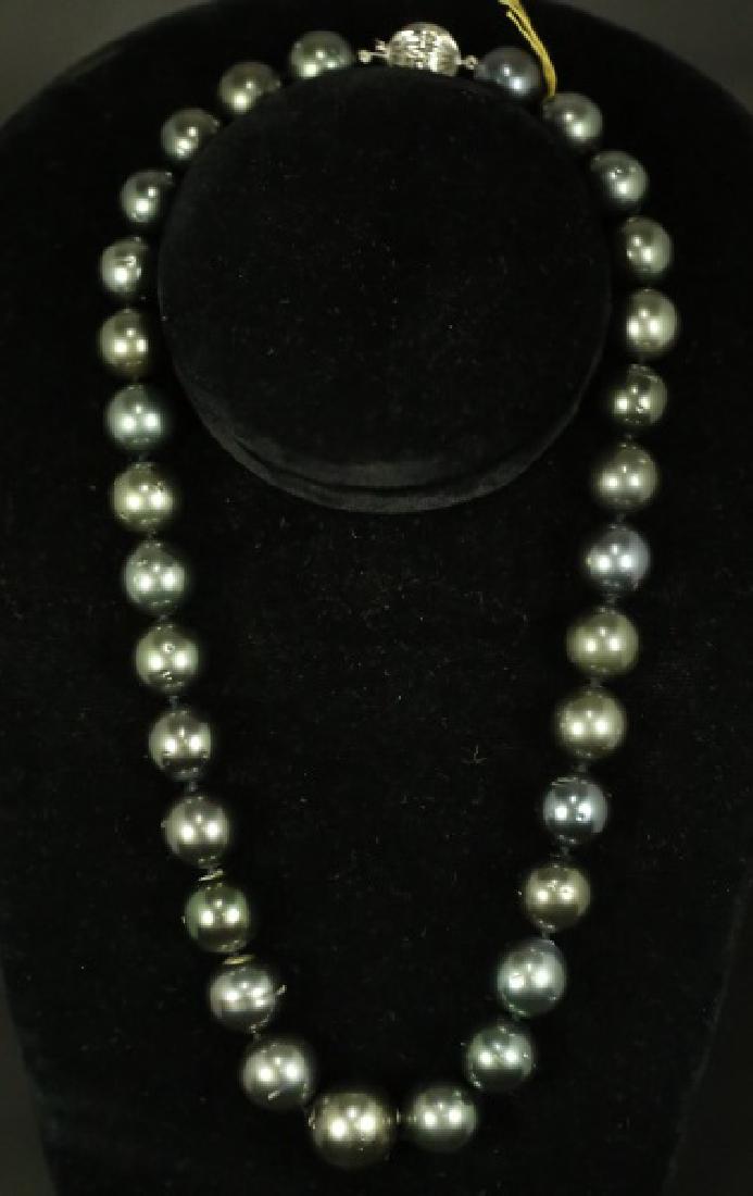 18.5" PRINCESS LENGTH TAHITIAN PEARL NECKLACE (1 of 5)