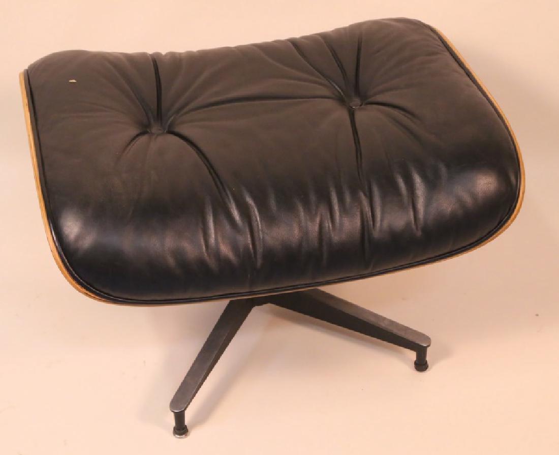 HERMAN MILLER BUTTON-TUFTED LEATHER SEAT OTTOMAN (1 of 1)