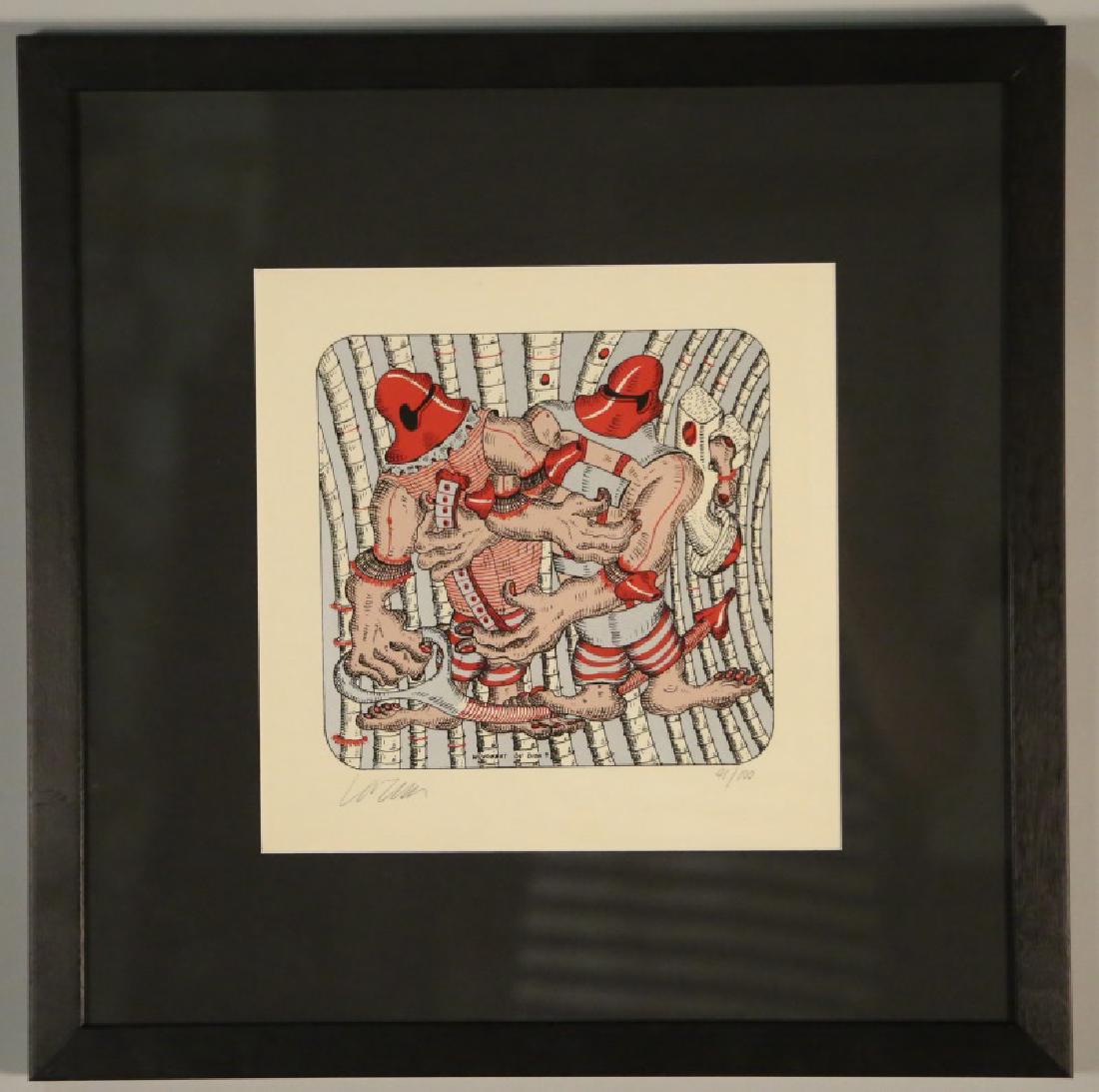 HANS KRENN SIGNED & NUMBERED SERIGRAPH (1 of 4)