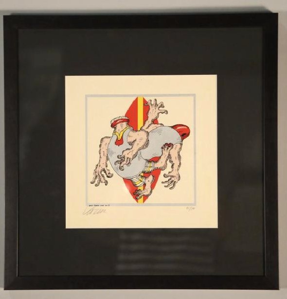 HANS KRENN SIGNED & NUMBERED SERIGRAPH (1 of 4)