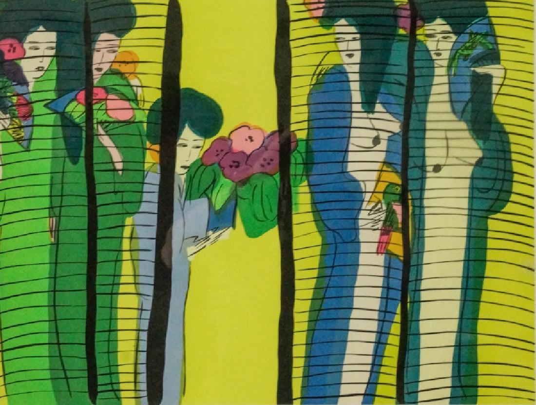 WALASSE TING "FEMMES AU BOUQUET" #37/200 (1 of 3)