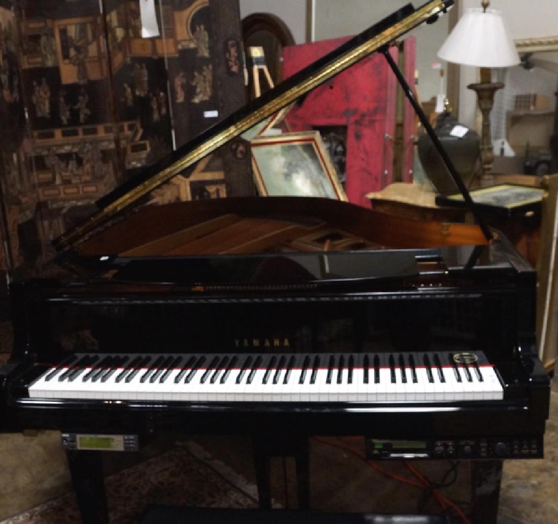 YAMAHA GP DISKLAVIER BABY GRAND AUTO-PLAYER PIANO: YAMAHA GP DISKLAVIER BABY GRAND AUTO-PLAYER PIANO. MODEL # DGHIB II Height: 40 in. by Width: 57 in. by Depth: 63 in.