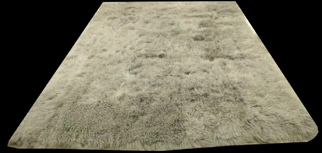 JESSICA JACOBS 100% GENUINE TIBETAN LAMBSKIN RUG: JESSICA JACOBS CONTEMPORARY 100% GENUINE TIBETAN LAMBSKIN RUG. Height: 10 ft. 0 in. by Width: 8 ft. 4 in.