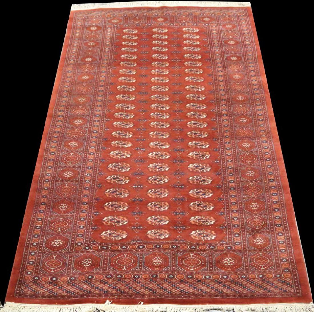 HAND KNOTTED PERISIAN BOKHARA RUG (1 of 5)