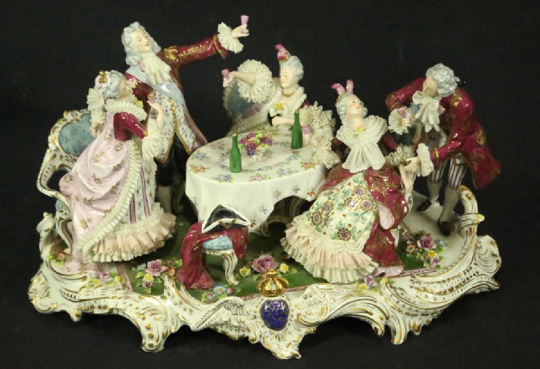 EARLY 20th CENTURY GERMAN PORCELAIN FIGURE (1 of 2)