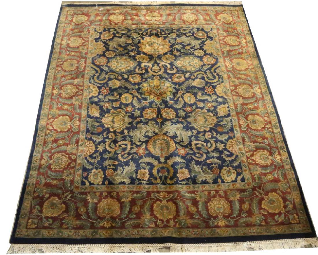 HAND KNOTTED INDIAN HAMADAN RUG (1 of 5)