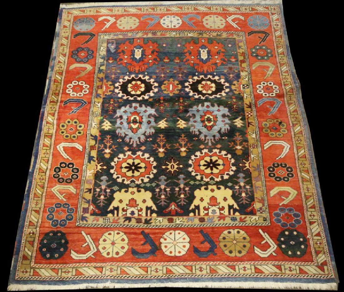 HAND KNOTTED TURKISH HAMADAN RUG (1 of 5)