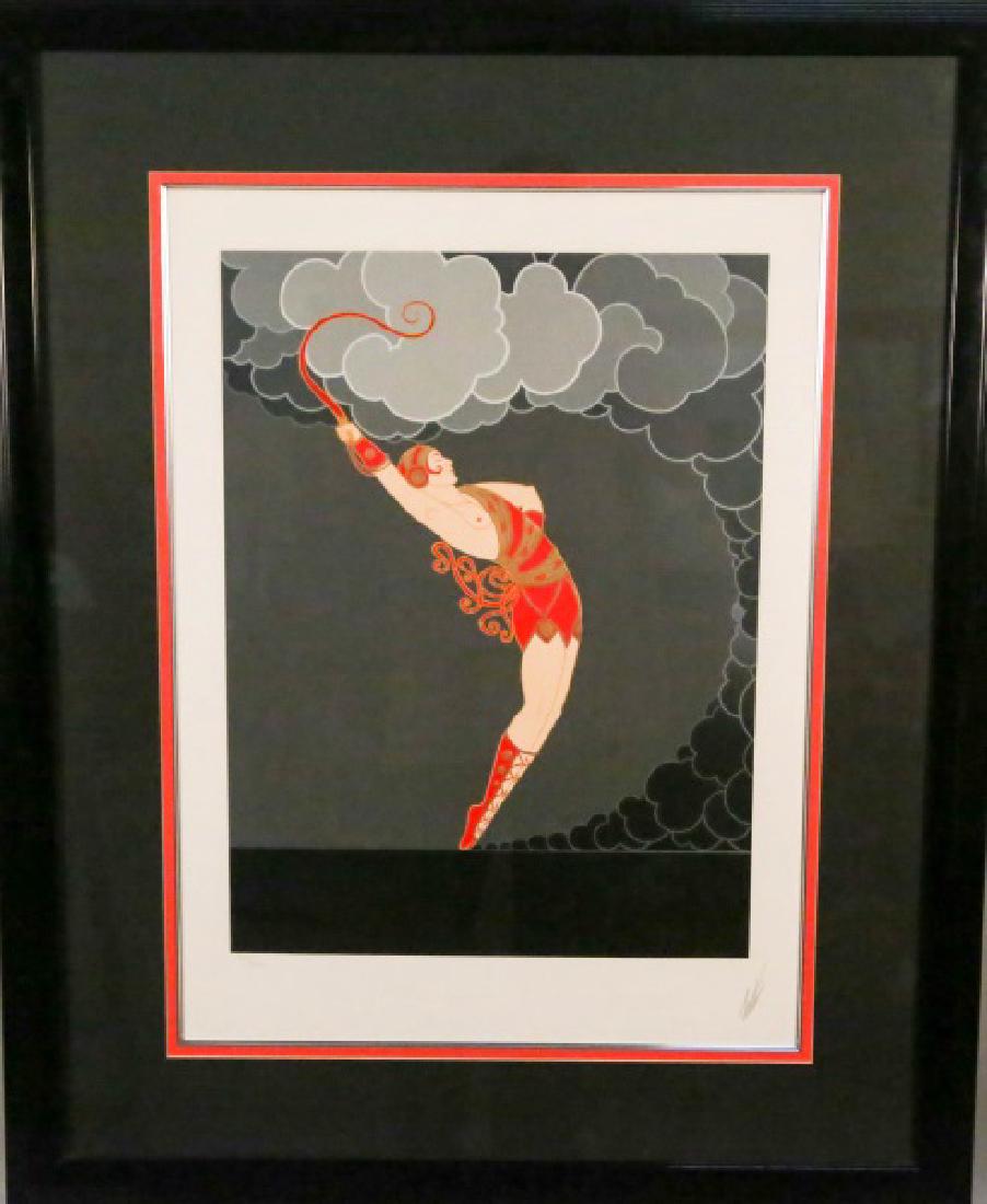 ERTE "THE DANCER" SERIGRAPH EDITION NUMBER 137/300 (1 of 4)