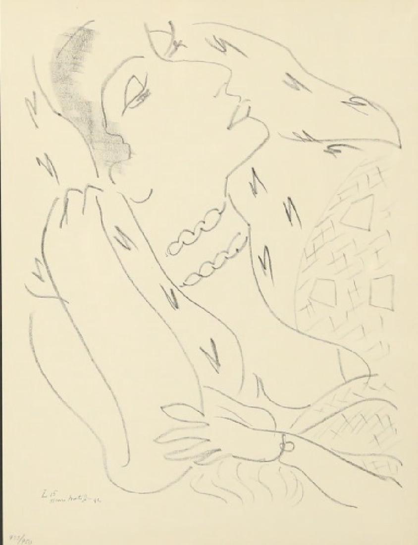 HENRI MATISSE "THEME L VARIATION" ETCHING #933/950 (1 of 2)