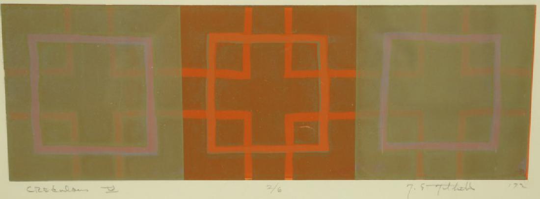 T. E. THILTHELS "CREDULOUS" SIGNED & #2/6, 1972 (1 of 5)