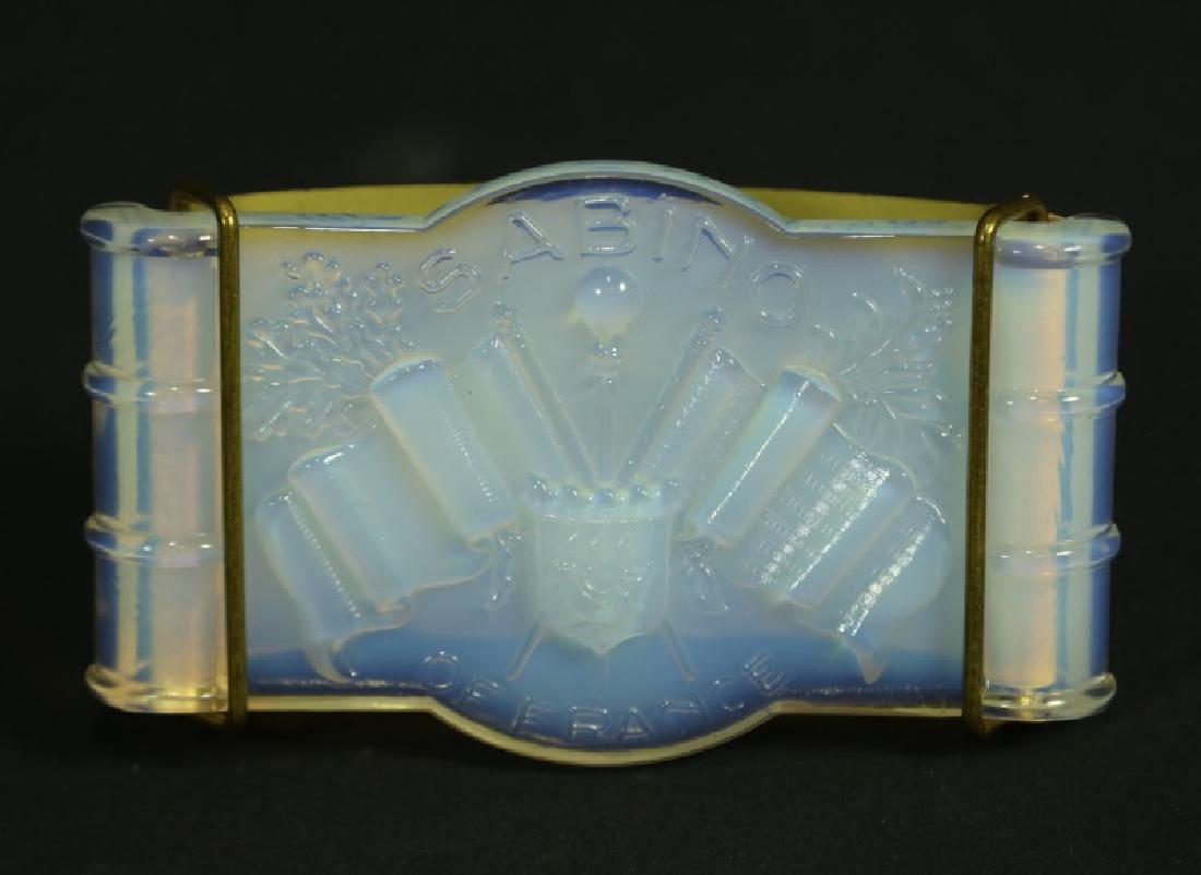 A Rarely Seen Sabino Glass Desk Blotter Oct 04 2017 Lewis